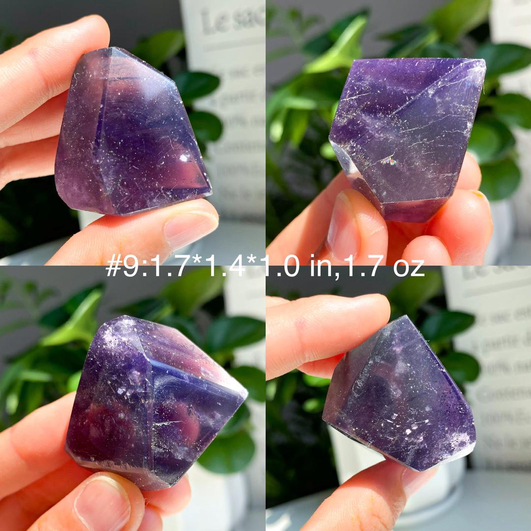 Fluorite with Pyrite Freeform, Natural Crystal Mineral Specimen, Polished Stone Display, Colorful Collector Piece, Unique Gift