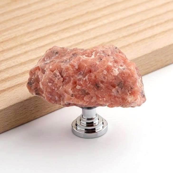 Raw Amethyst Quartz Cabinet Knobs, Natural Crystal Drawer Pulls with Screws, Unique Stone Wardrobe Handles, Ikea Hemnes Dresser Knobs Hack