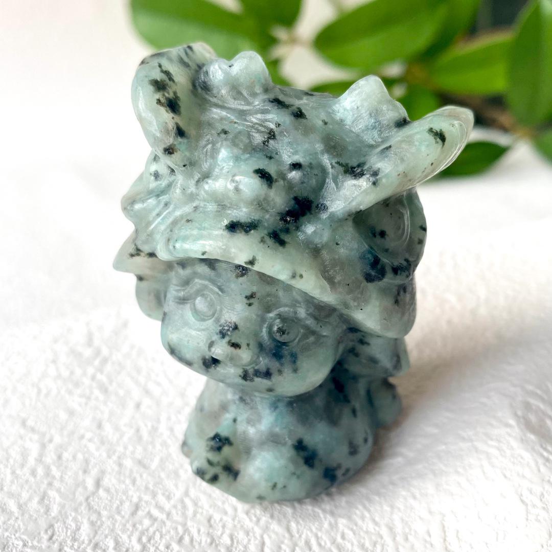 Natural Mixed Crystal Incense Holder,Crystal Party Gift,Mixed Stones Incense Holder Lucky Cat Carvings,Crystal Incense Holder for Sticks