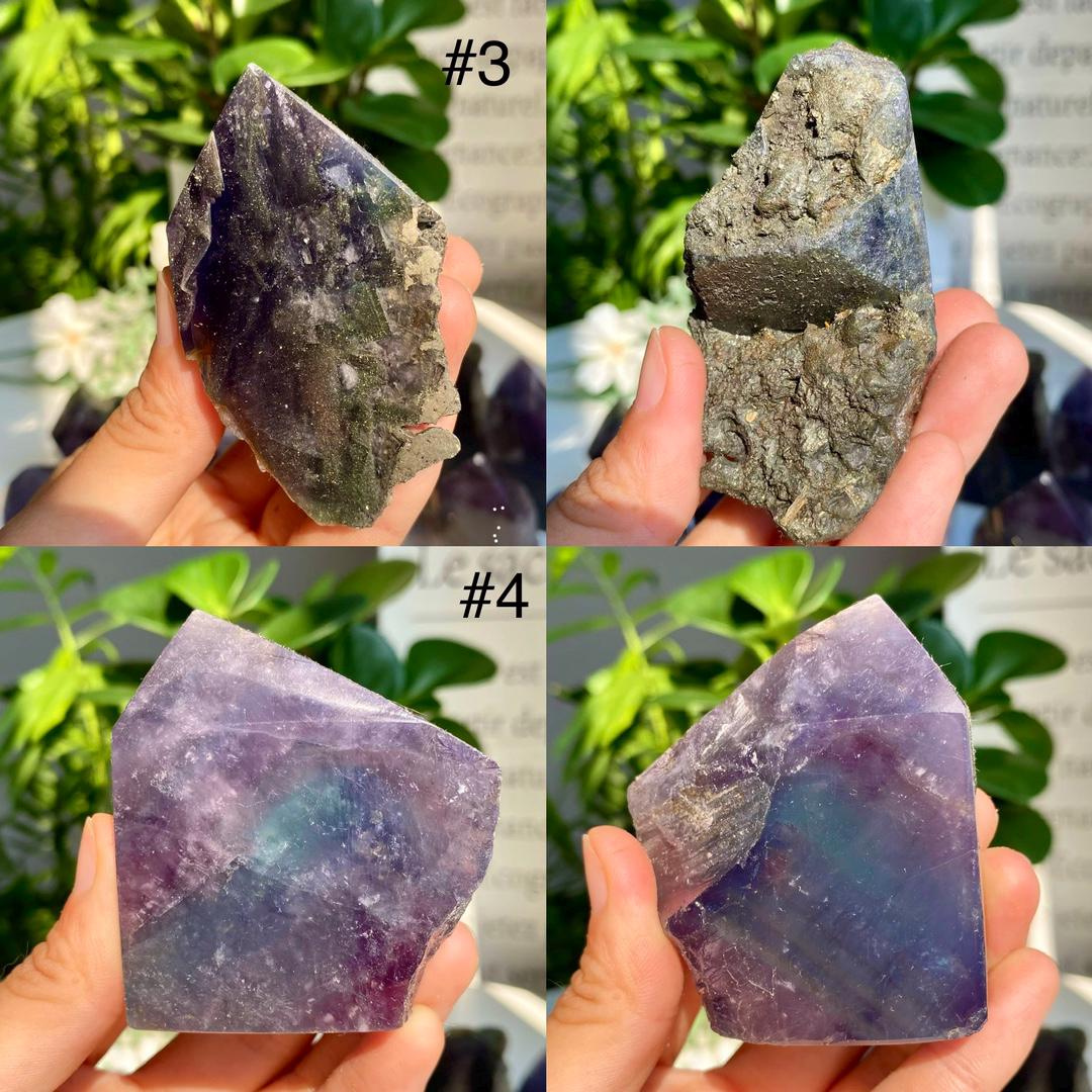Fluorite with Pyrite Crystal Tower, Reiki Healing Stone,Gift for Mom