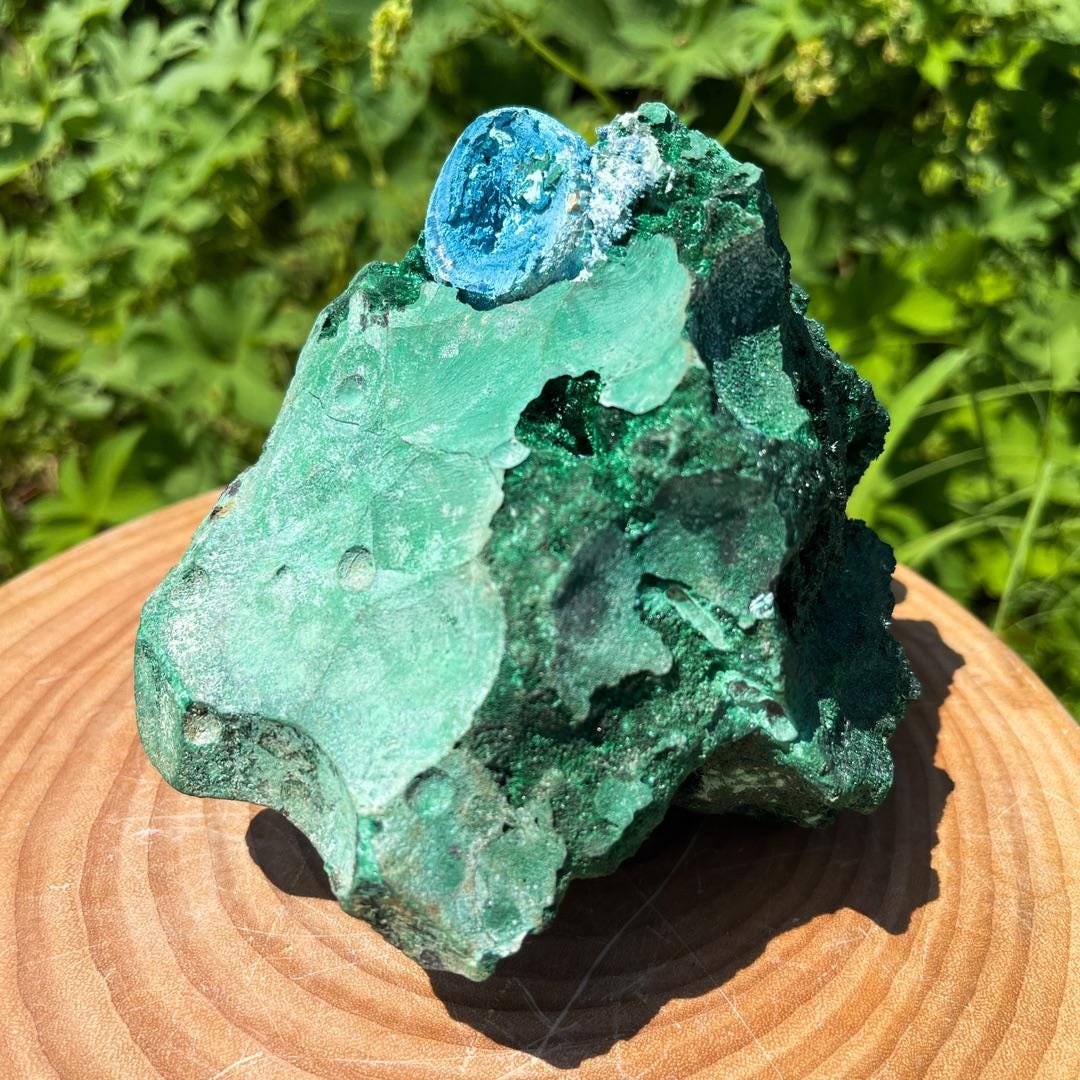 3.18 Lbs Natural Raw Chrysocolla Specimen, Chrysocolla Collection, Rare Mineral Malachite and Chrysocolla Specimens, Spirituality Minerals