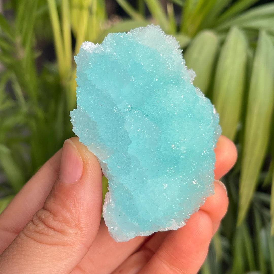 Natural Blue Aragonite Raw Specimen, Healing Crystal, Rare Mineral for Spiritual Gift & Meditation