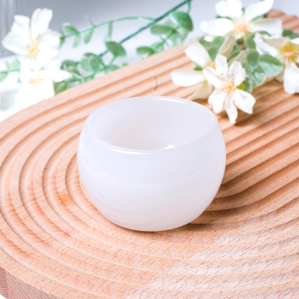 Natural Agate Cup Carvings, Pink Orange White Crystal Tea Cup, Jewelry Bowl Storage Luxury Table Entryway Decor Gift