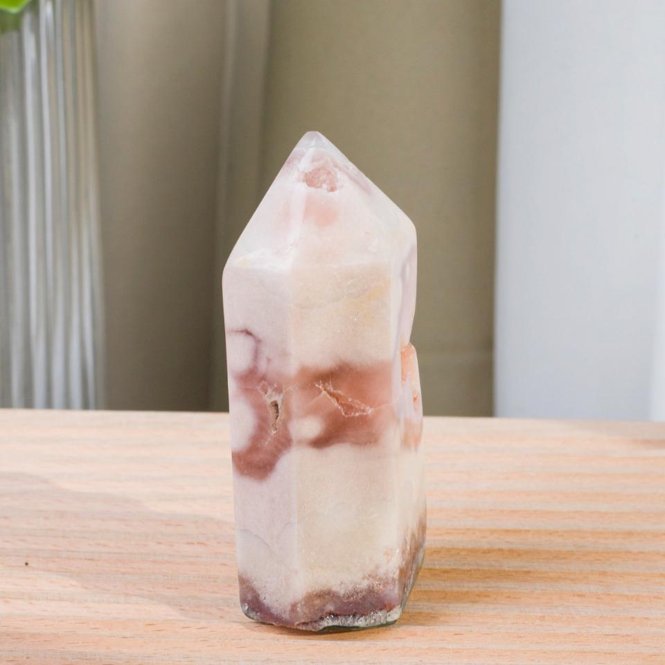 Brazilian Pink Amethyst Druzy Crystal Tower | Sparkling Polished Cluster | Luxury Healing Crystal Home Decor Gift,Gift for Mom