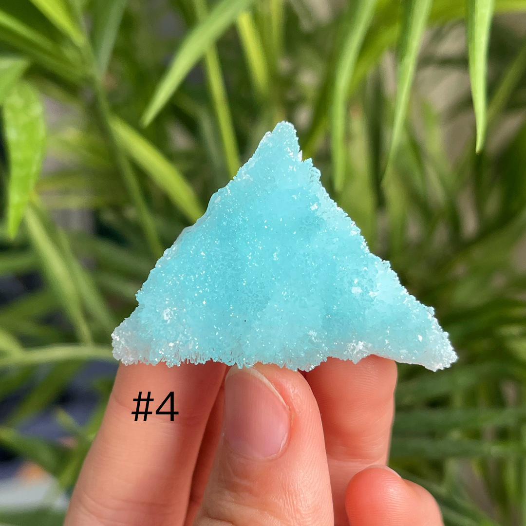 Blue Aragonite Specimen, Rare Healing Crystal Collection