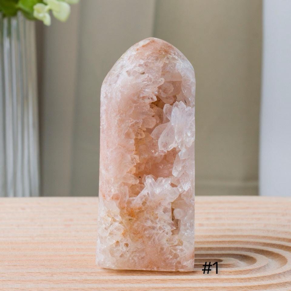 Brazilian Pink Amethyst Druzy Crystal Cut Base | Sparkling Polished Cluster | Luxury Healing Crystal Home Decor Gift,Gift for Mom