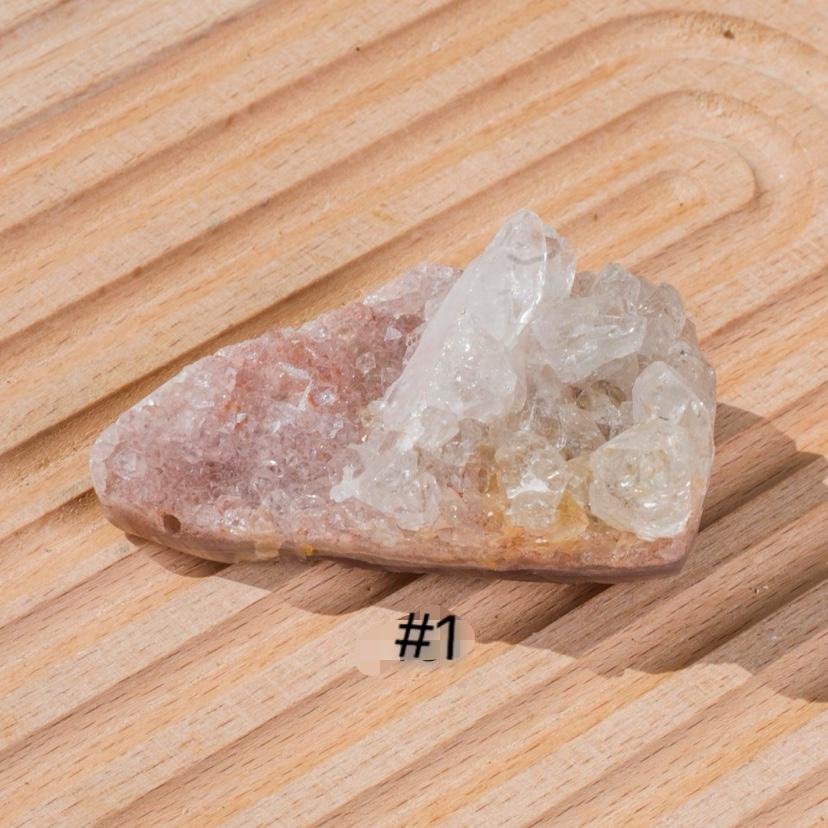 Mini Druzy Polished Pink Amethyst Geode, Reiki Raw Pink Amethyst Cut Base, Healing Gemstone Collection, Crystal Home Decor, Christmas Gift