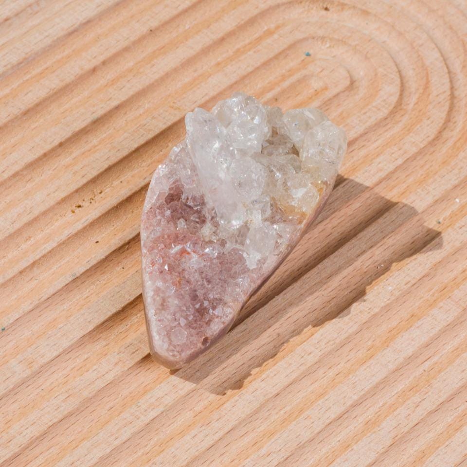 Mini Druzy Polished Pink Amethyst Geode, Reiki Raw Pink Amethyst Cut Base, Healing Gemstone Collection, Crystal Home Decor, Christmas Gift