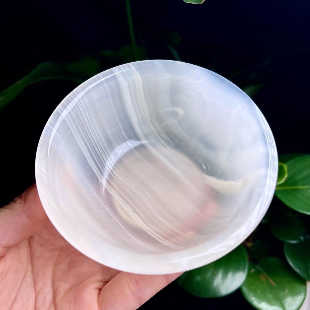 Natural Handmade Afghan Jade Onyx Stone Bowl | Crystal Quartz Bowl for Energy Healing, Meditation Decor, Birthday & Anniversary Gift