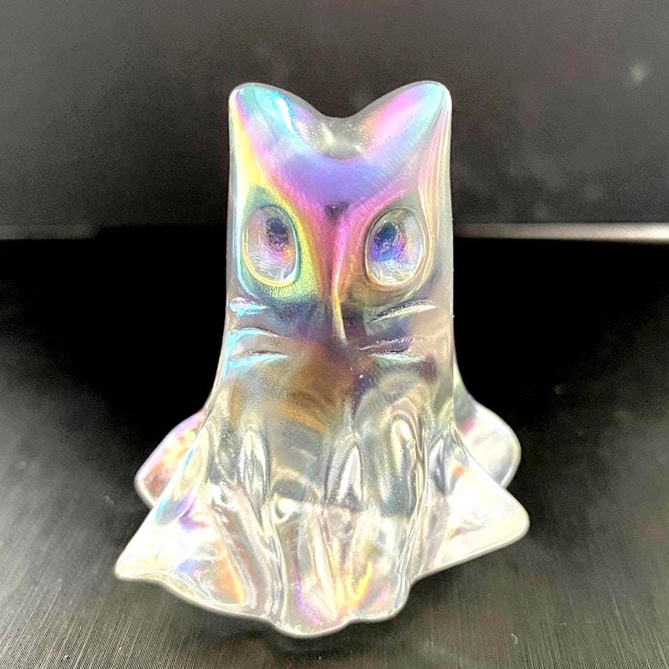 Aura Smelting Stone Ghost Carving, Crystal Statue