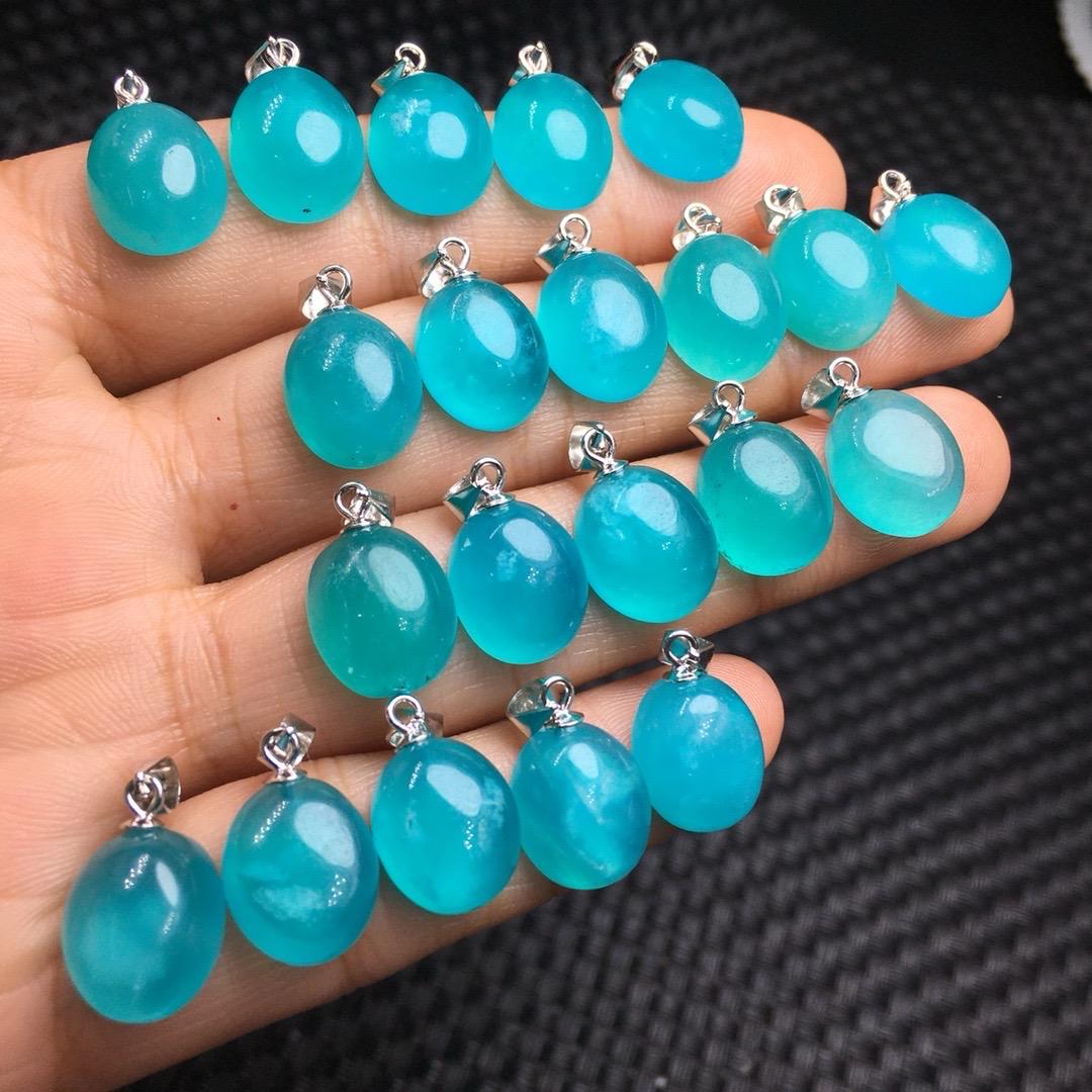 1 Pcs Natural Amazonite Owl Pendant, Amazonite Stone Necklace, Throat Chakra Crystal, Balance and Communication Stone, Anniversary Gift