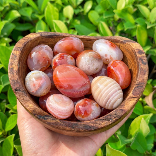 Natural Peach Botswana Agate Tumbled Stones, Raw Crystal Chips for Jewelry Making, Crystal Healing, Reiki,Gift for Mom