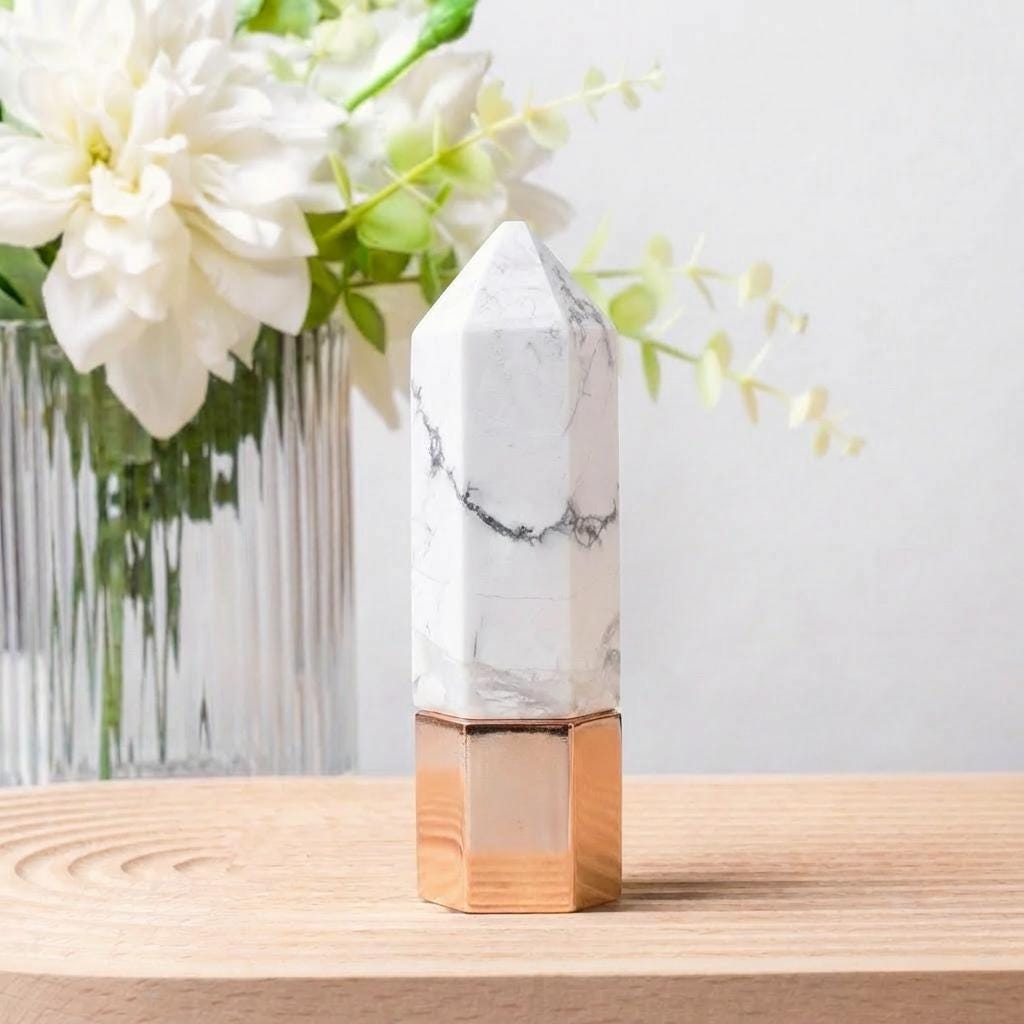 Natural Crystal Face Essential Oil Roller Wand, Healing Crystal Perfume Bottle, Gemstone Facial Massage Tool, Relaxing Self Care Spa Gift