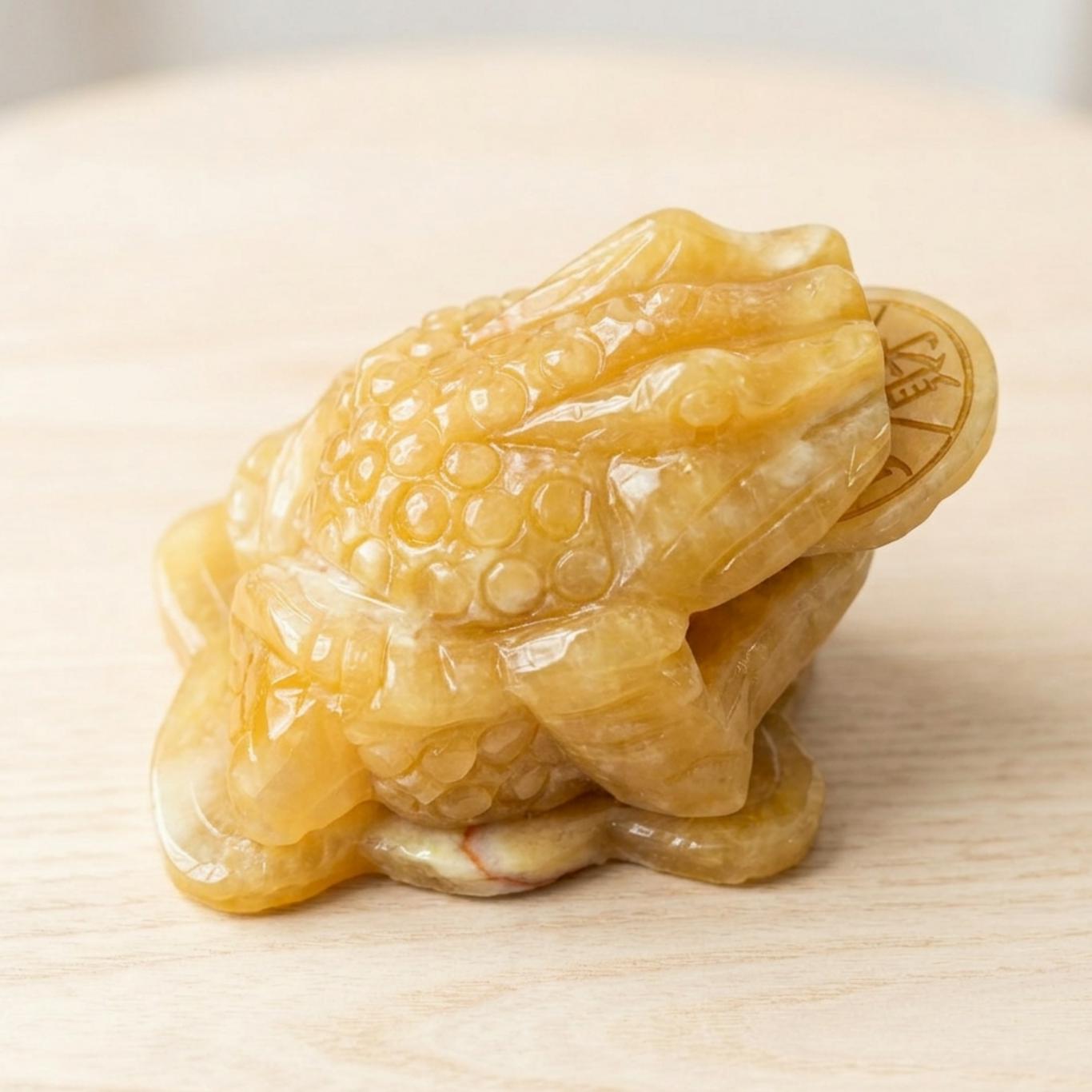 Natural Green Jade Money Toad Carving, Fengshui Crystal, Carved Frog Figurine, Table Home Decor, Housewarming Gift