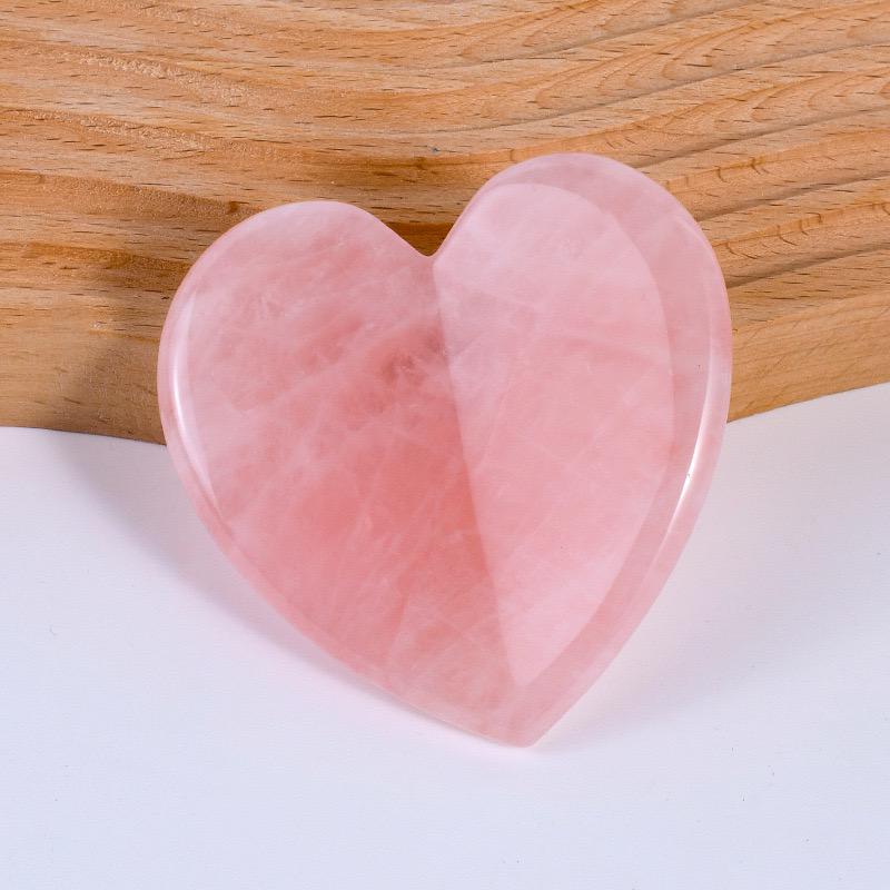 Natural Rose Quartz Gua Sha Tool, Facial Body Massage Crystal Tool, Skin Care Relaxing Massage, Self Care Face Sculpting Tool, Unique Gift