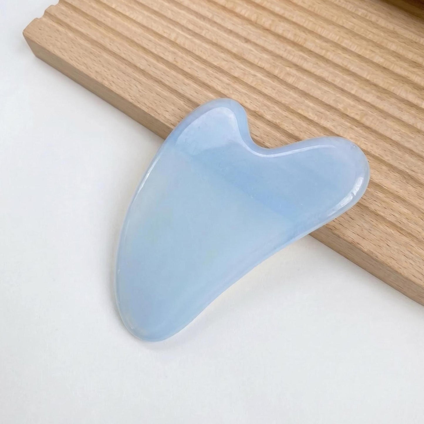 Natural Gemstone Gua Sha Tool, Crystal Facial Massage Tool, Face Sculpting Stone, Skincare Routine, Self Care Gift