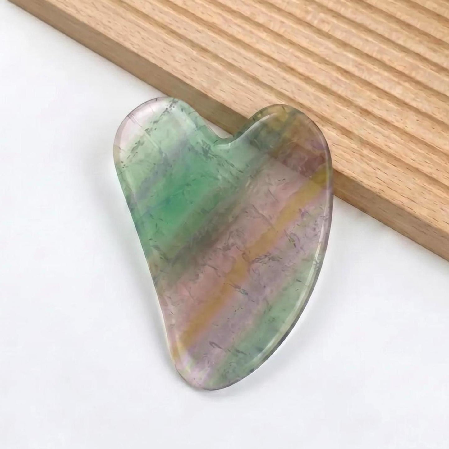Natural Gemstone Gua Sha Tool, Crystal Facial Massage Tool, Face Sculpting Stone, Skincare Routine, Self Care Gift