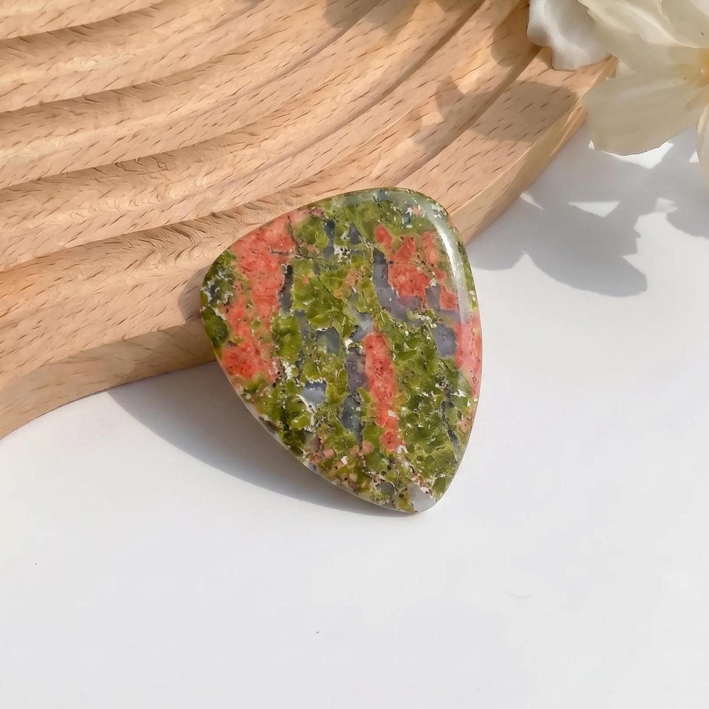 Custom Engraved Gemstone Guitar Picks, Natural Crystal Stone Plectrums, Personalized Music Gift, Rose Amethyst Lapis, Custom Musician Gift