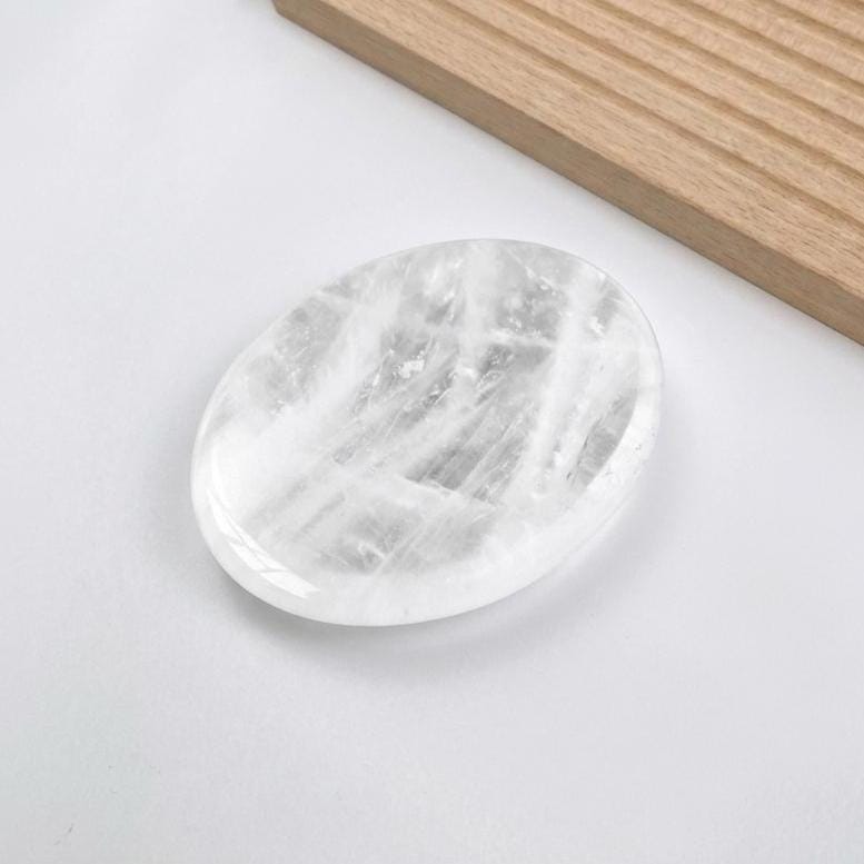 Personalized Sensory Stone & Worry Stone for Stress Relief, Polished Palm Gemstone for Meditation and Yoga, Unique Relaxation Gift