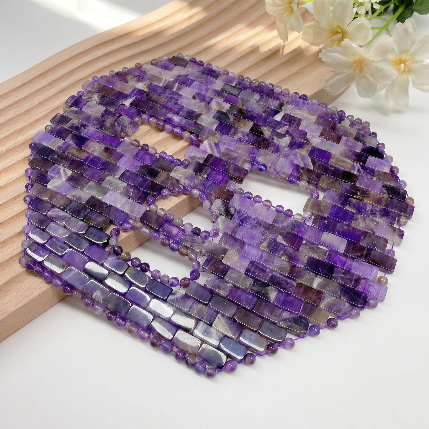 Cooling Gemstone Face Mask, Natural Crystal Beauty Tool, Rose Quartz Amethyst Full Face Cover, Wellness Ritual Mask, Self Care Gift