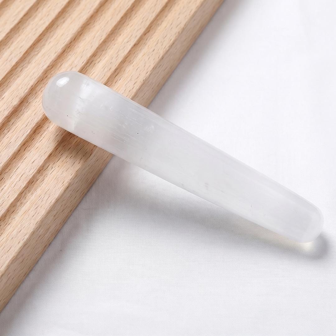 Personalized Engraved Crystal Wand, Polished Gemstone Rod, Natural Crystal Collectible, Desk Ornament & Custom Crystal Gift