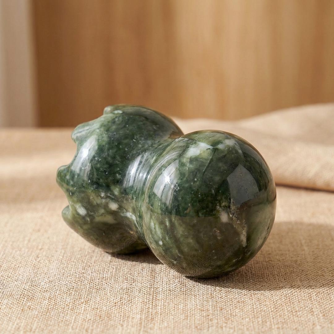 Natural Quartz Gua Sha Tool, Crystal Octopus Head Scalp Care, Jade Face Meridian Relaxation Stone, Aesthetic Self Care Gift for Her