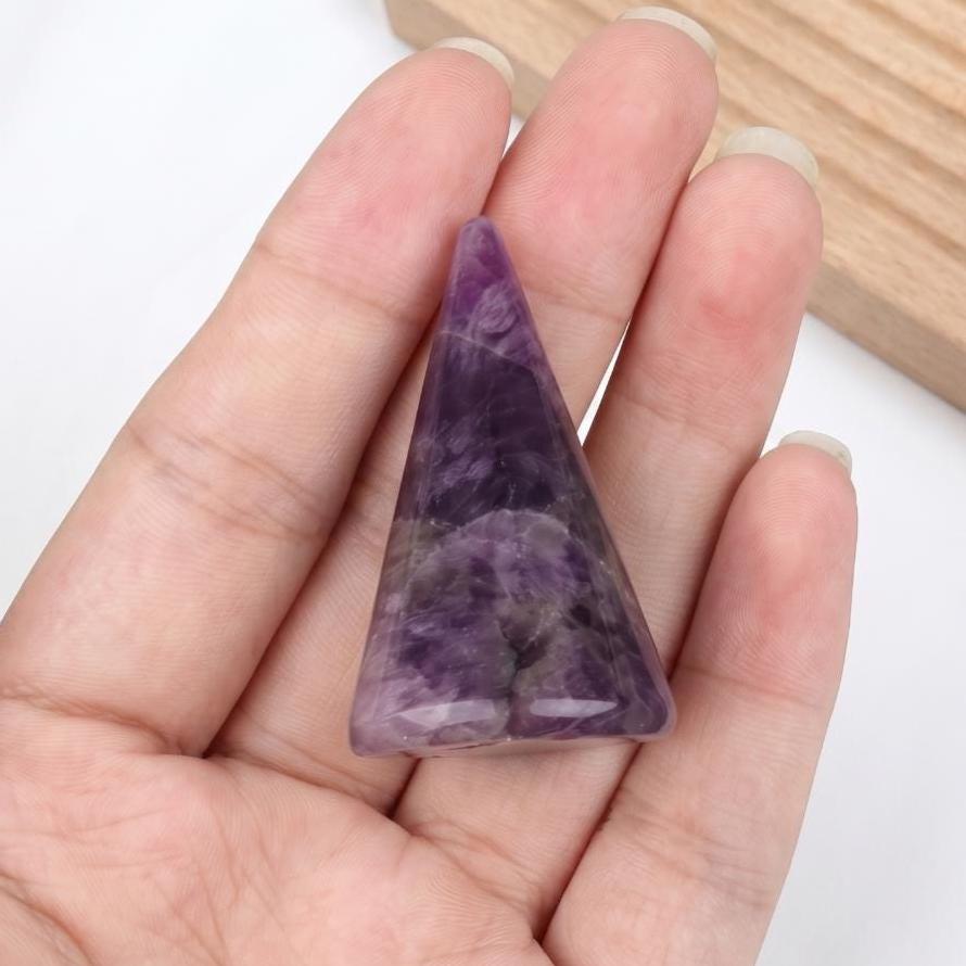 Crystal Ring Holder Cone, Gemstone Ring Stand for Jewelry Display, Natural Stone Ring Organizer, Minimalist Trinket Storage, Gift for Her