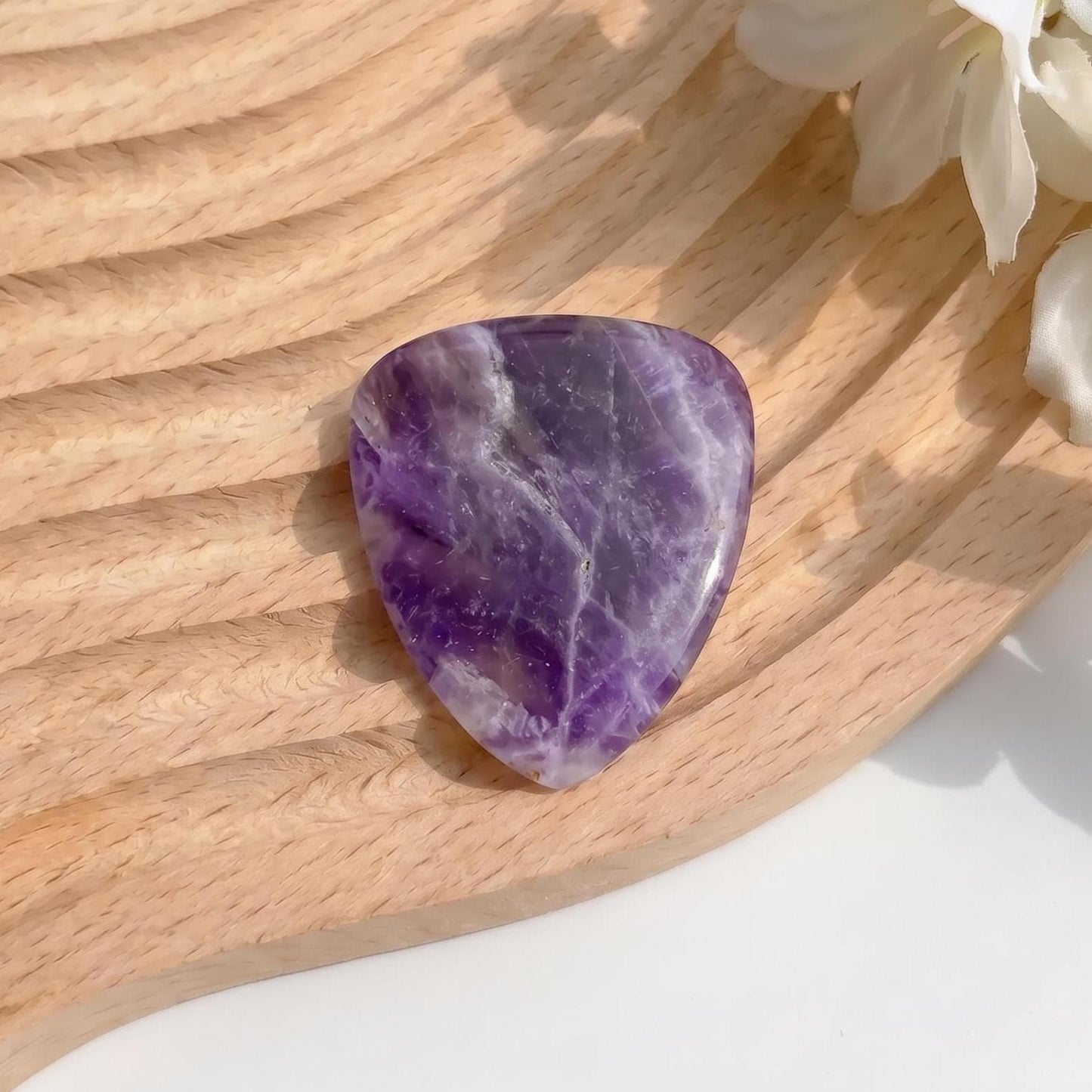 Custom Engraved Gemstone Guitar Picks, Natural Crystal Stone Plectrums, Personalized Music Gift, Rose Amethyst Lapis, Custom Musician Gift