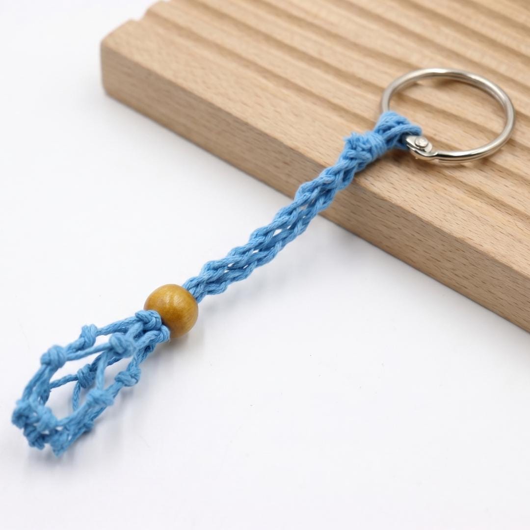 Adjustable Necklace Cord Empty Stone Holder, Interchangeable Crystal Cage Pendant, Net Pocket Gemstone Cord, Unique Jewelry Making Gift