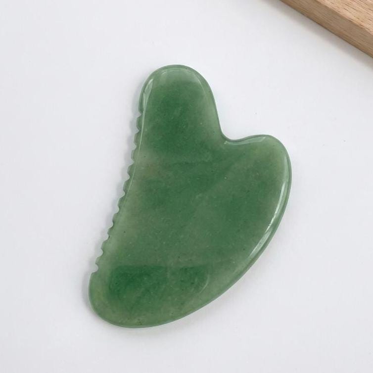 Personalized Engraved Gua Sha Tool, Custom Name Crystal Facial Massager, Natural Rose Quartz Jade Amethyst Gua Sha Stone, Spa Gift for Her