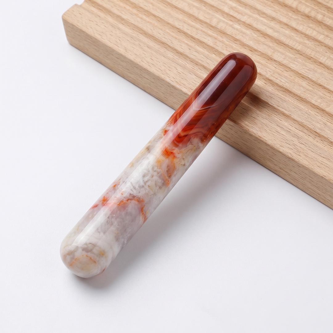 Personalized Engraved Crystal Wand, Polished Gemstone Rod, Natural Crystal Collectible, Desk Ornament & Custom Crystal Gift