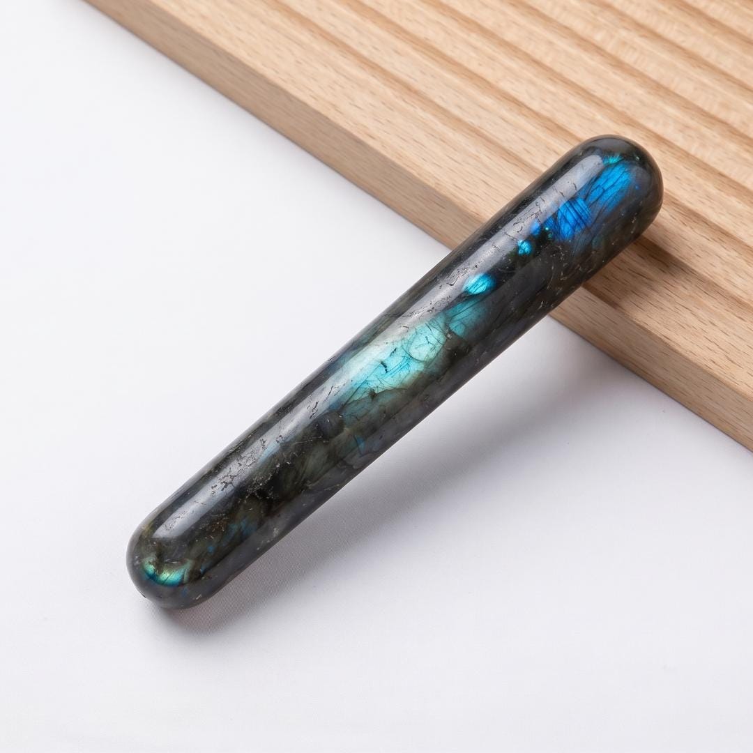Personalized Engraved Crystal Wand, Polished Gemstone Rod, Natural Crystal Collectible, Desk Ornament & Custom Crystal Gift