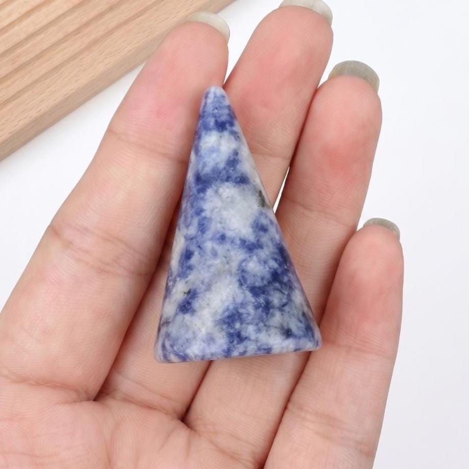 Crystal Ring Holder Cone, Gemstone Ring Stand for Jewelry Display, Natural Stone Ring Organizer, Minimalist Trinket Storage, Gift for Her