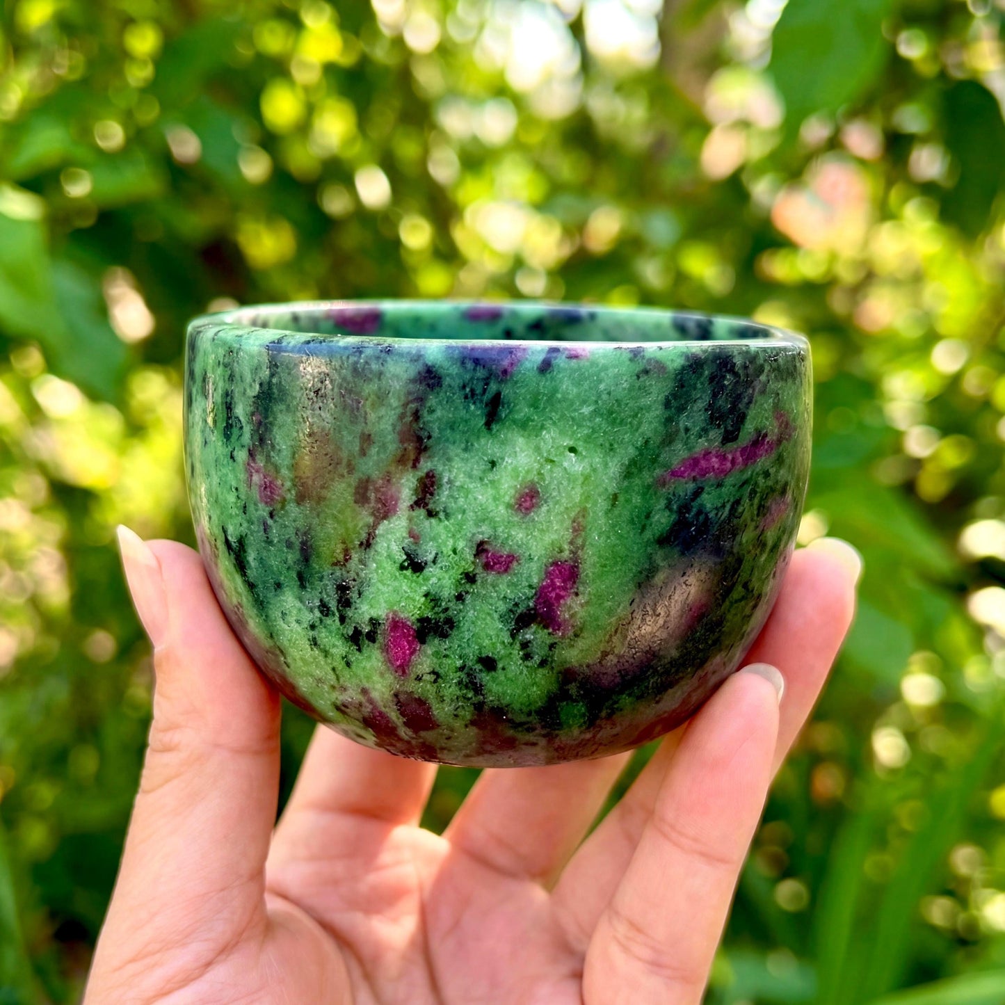 Hand Carved Natural Crystal Coffee Cup, Quartz Gemstone Tea Cup, Reiki Healing Energy Drinkware, Unique Gift for Her Him, Anniversary