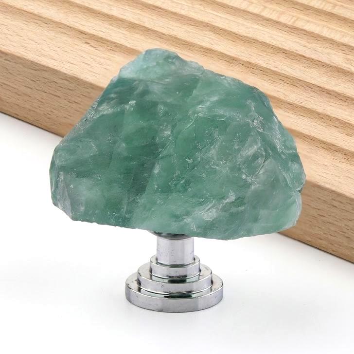 Raw Amethyst Quartz Cabinet Knobs, Natural Crystal Drawer Pulls with Screws, Unique Stone Wardrobe Handles, Ikea Hemnes Dresser Knobs Hack