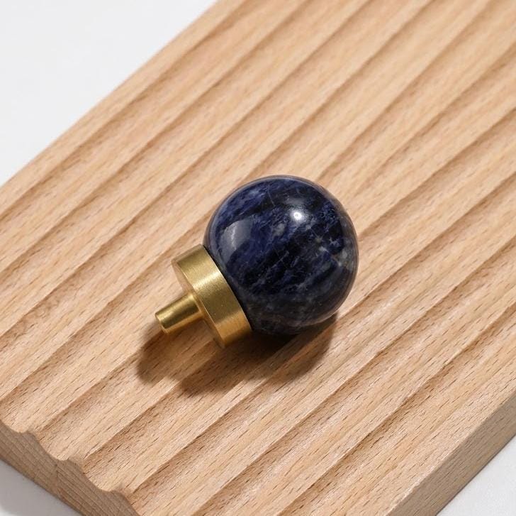Crystal Cabinet Knobs, Natural Gemstone Dresser Knob, Rose Quartz Drawer Pull, Luxury Brass Hardware, Wardrobe Handle, Housewarming Gift