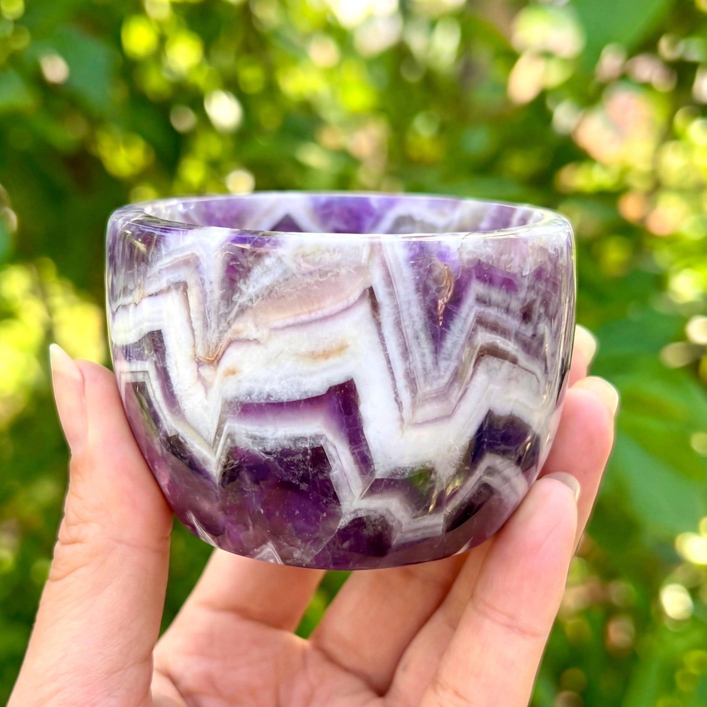 Hand Carved Natural Crystal Coffee Cup, Quartz Gemstone Tea Cup, Reiki Healing Energy Drinkware, Unique Gift for Her Him, Anniversary