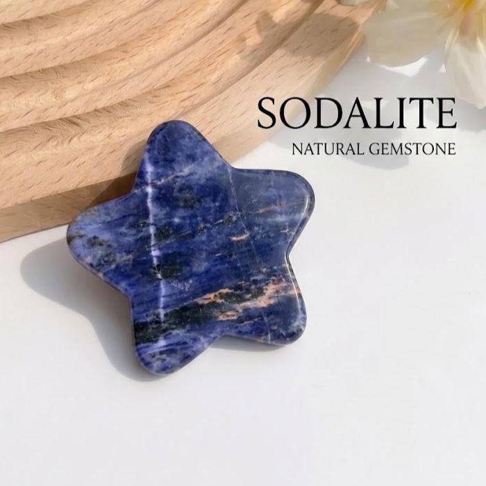 Custom Natural Gemstone Phone Grip, Star Heart Oval Crystal Phone Stand, Cute Kindle Grip Gift for Her