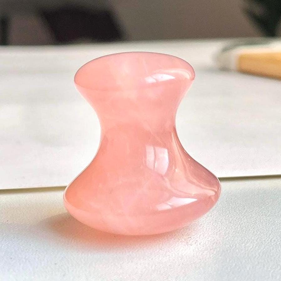 Natural Crystal Mushroom Jade Face Massager, Eye & Facial Gua Sha Tool, Relaxing Skincare Massage, Personalized Gift For Her
