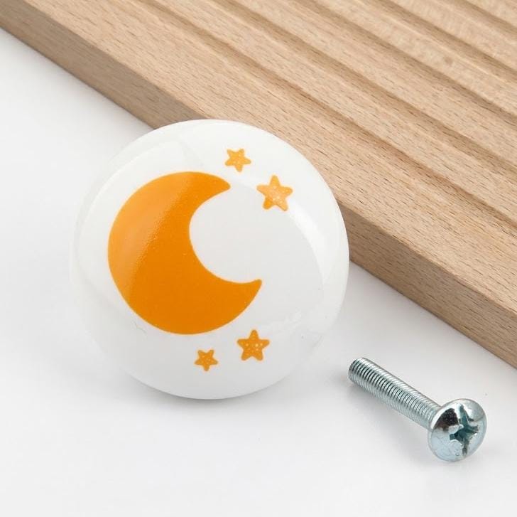 Ceramic Cabinet Knobs and Handles, Rainbow Dresser Knob, Cute Bedroom Knobs for Drawers, Cupboard Handle Pull, Home Decor