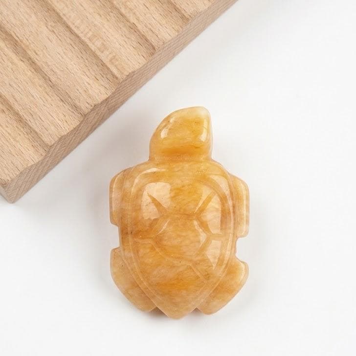 Natural Stone Turtle Figurine, Mini Gemstone Sea Turtle Statue, Handcarved Quartz Animal Charm, Cute Desk Decor, Turtle Gift for Her
