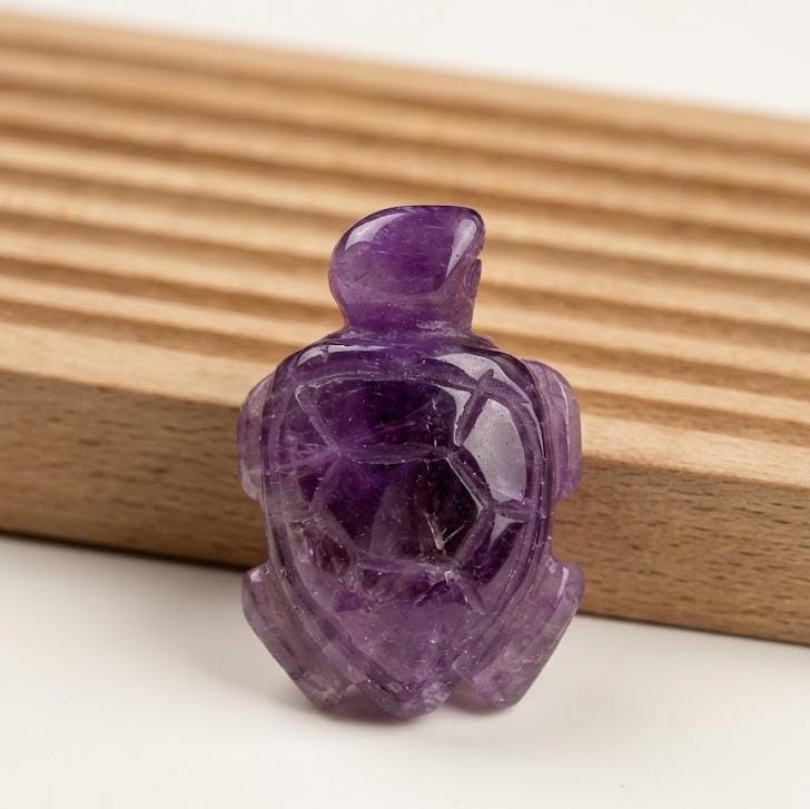 Natural Stone Turtle Figurine, Mini Gemstone Sea Turtle Statue, Handcarved Quartz Animal Charm, Cute Desk Decor, Turtle Gift for Her